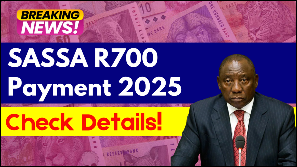 SASSA R700 Payment 2025, Understanding the Facts